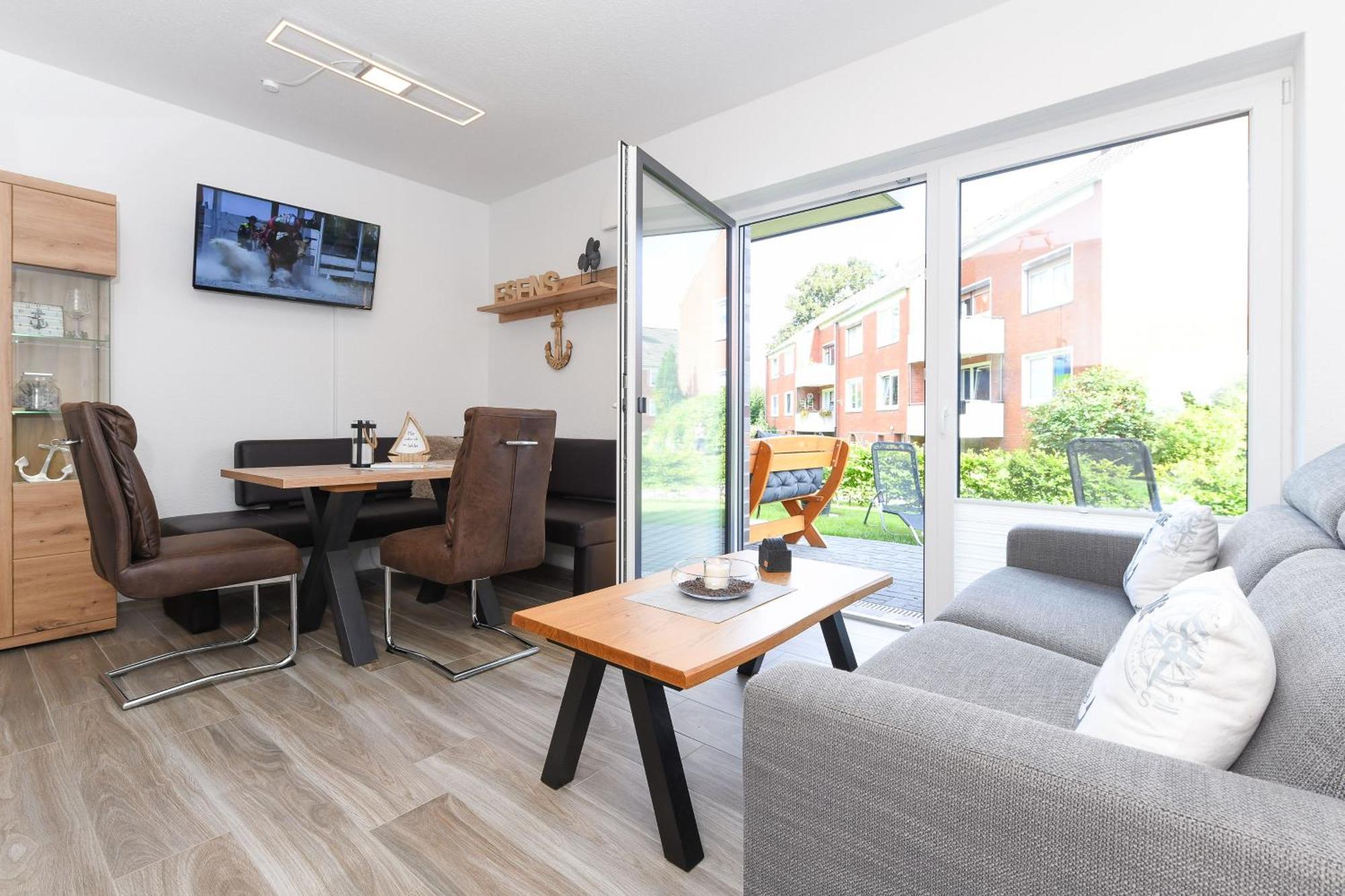Ferienwohnung Ankerpause Esens Exterior foto